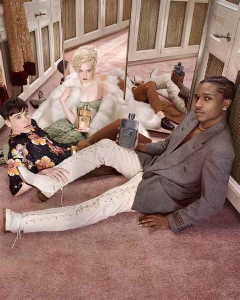 gucci fragrance campaign